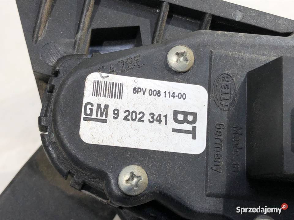 POTENCJOMETR GAZU OPEL ZAFIRA B 9202341 18 140 podkarpackie