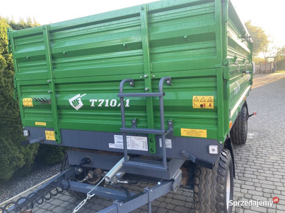 sprzedam przyczepę METALFACH T7101 6 TON Przyczepy rolnicze Proszowice