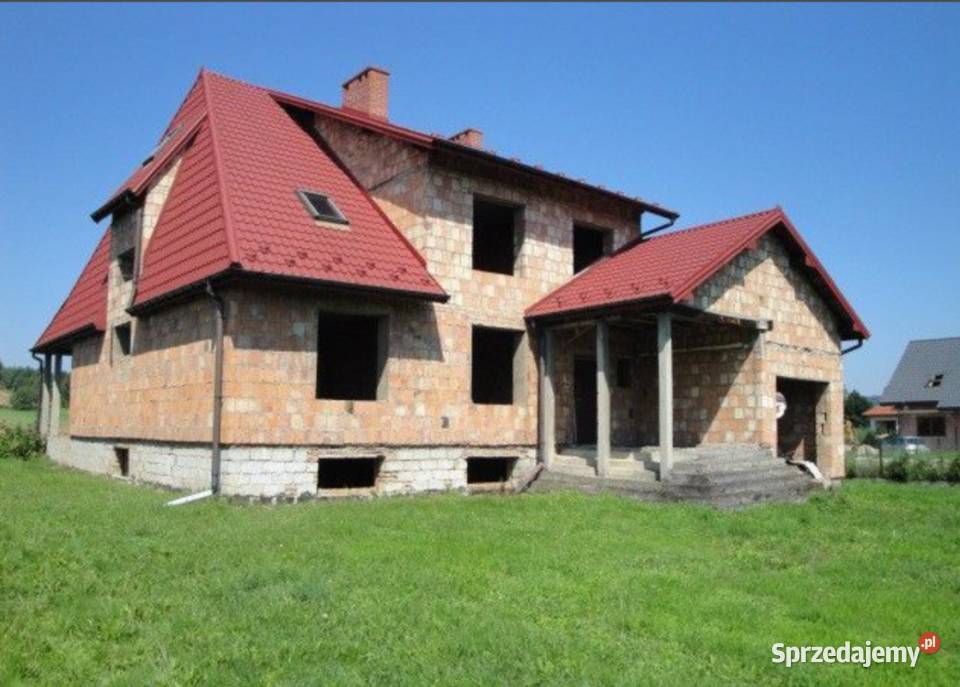Dom 200m2 w Jaśle stan surowy Jasło sprzedam