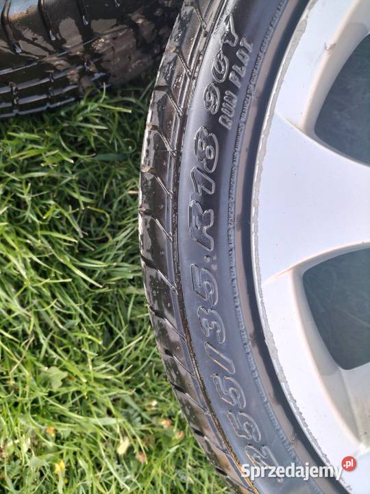 Sprzedam komplet alufelg BMW z oponami Pirrelii podkarpackie Bratkowice