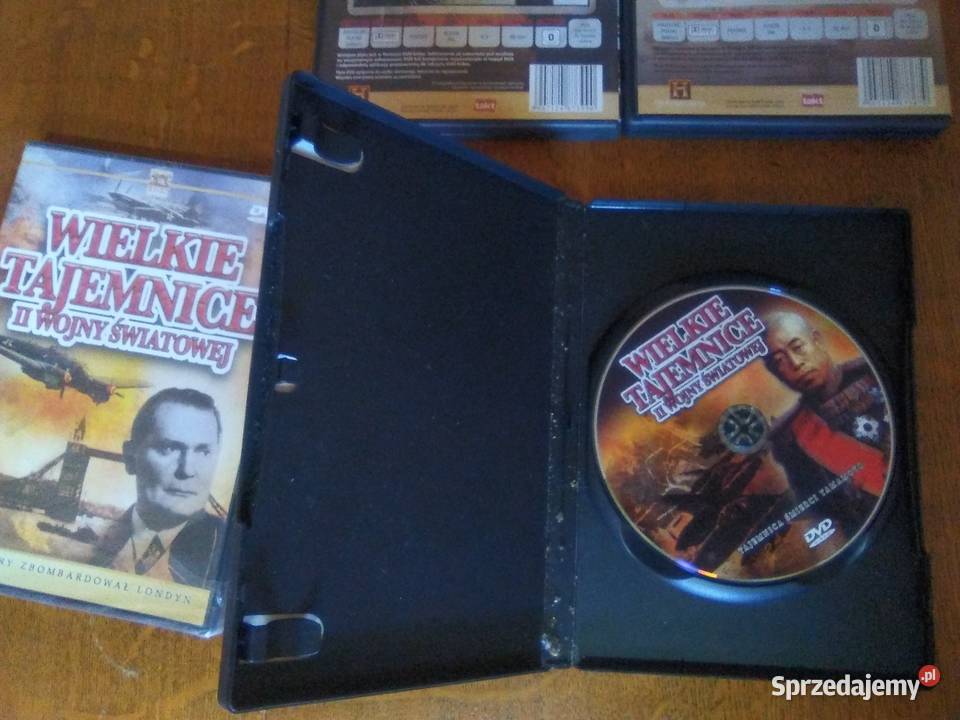 Wielkie tajemnice II wojny światowej DVD DVD wielkopolskie Poznań
