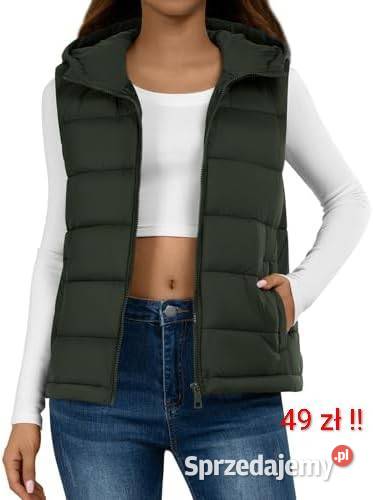 Lekka kamizelka bezrękawnik damski rozmiar S