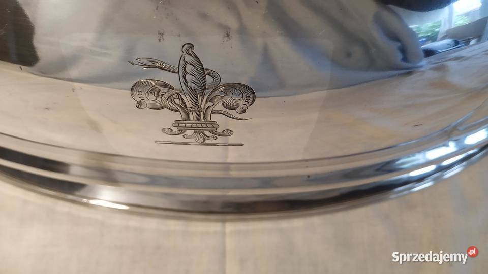 Antyczna angielska pokrywa do mięsa Antyki wielkopolskie Piła