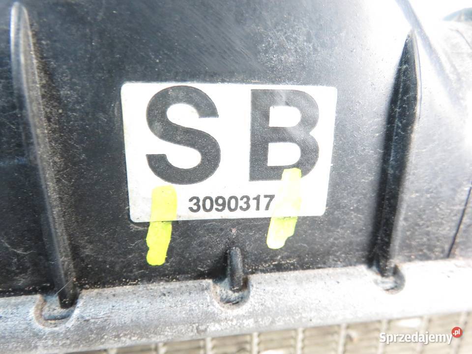 CHŁODNICA WODY OPEL OMEGA A 18 18 SEH 3090317