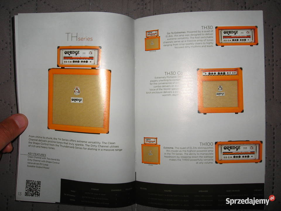 Orange Amps Guitar Amplifiers 2014 catalog Kępice