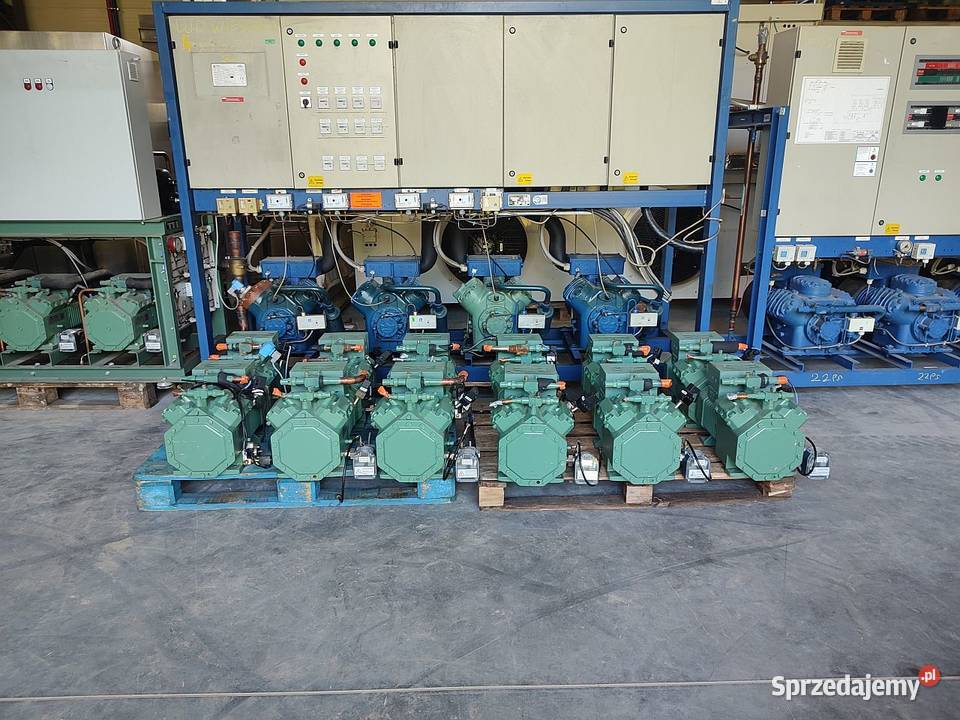 Zespół sprężarkowy zestaw sprężarek komplet Niedźwiedź sprzedam