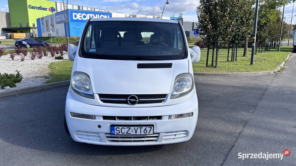 Opel Vivaro Long 6 osobowy brygadówka Trafic poduszka powietrzna