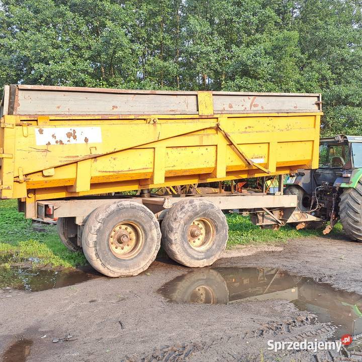 przyczepa rolnicza tandem Metal-Fach mazowieckie