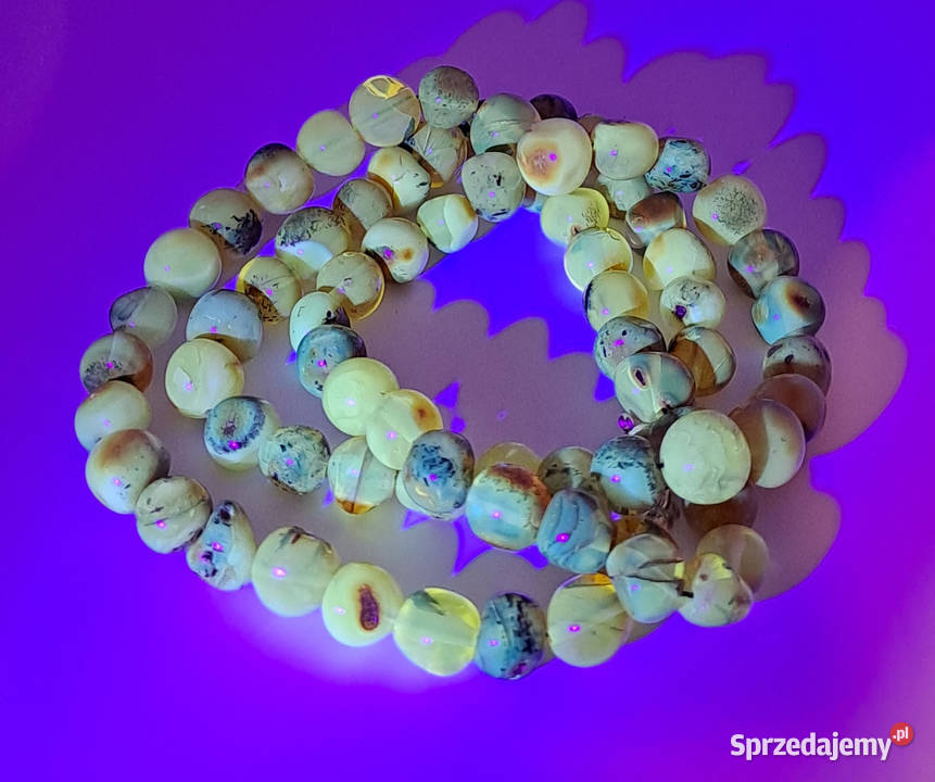 Korale z bursztynu BURSZTYN bałtycki baroczek Warszawa