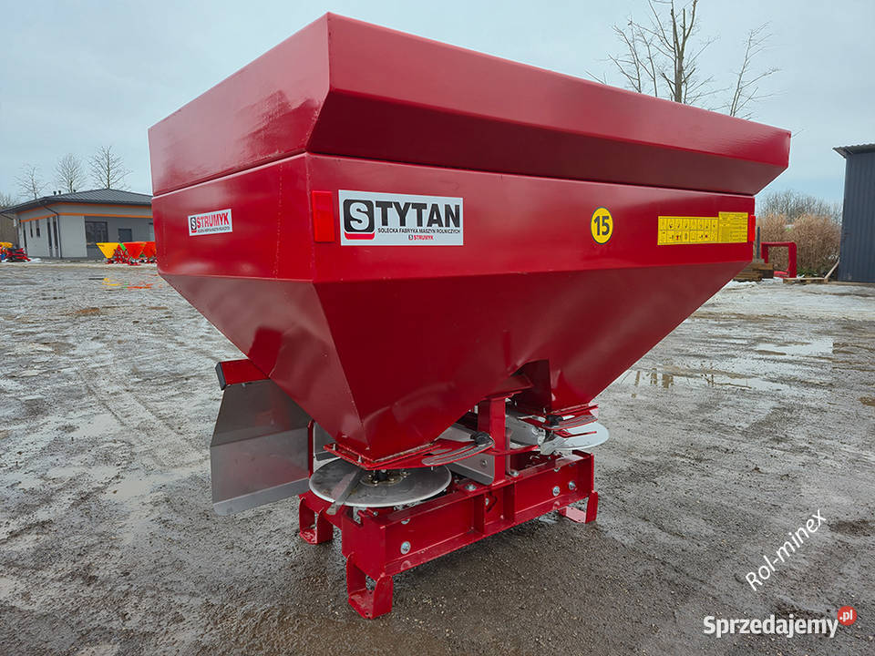 Rozsiewacz do nawozów STRUMYK 600 litrów RS1 Nawożenie Zielona Góra