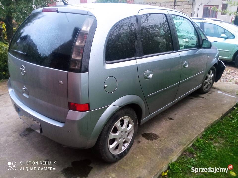 Uszkodzony Opel Meriva A 18 16V Gaz Kod Lakieru benzyna+LPG Czarnocin