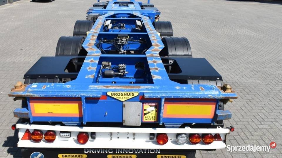 Naczepa 5 osiowa bdf pidkonntenerowa rozpinka na więcej niż 2 Naczepy Warszawa