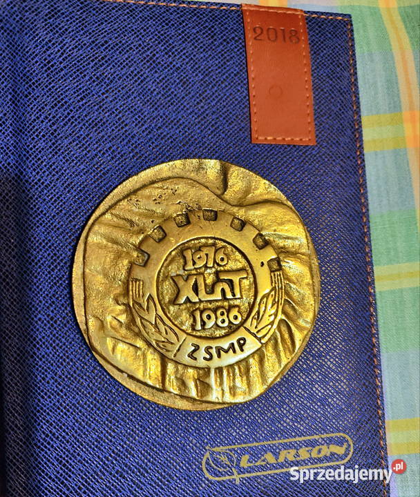 Stary medal Xlat ZSMP 19761986 zasługi Lublin