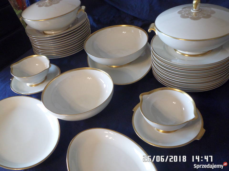 Serwis obiadowy Rosenthal Aida na 12 osob Pasym