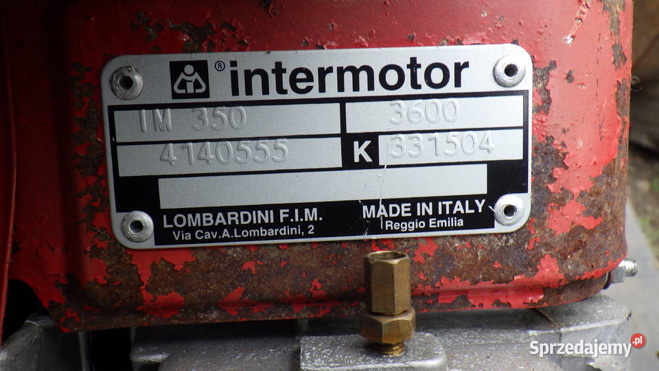 Silnik Komercyjny Lombardini ACME Motori Boczny