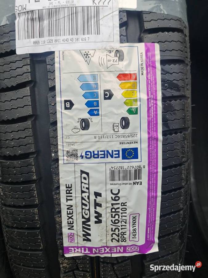Nexen Winguard WT1 2256516C zima Nowe 4x Opony świętokrzyskie Daleszyce sprzedam