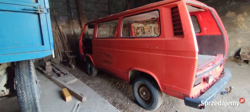 Volkswagen Transporter T3 1 6 benzyna wiatrak Oleśnica