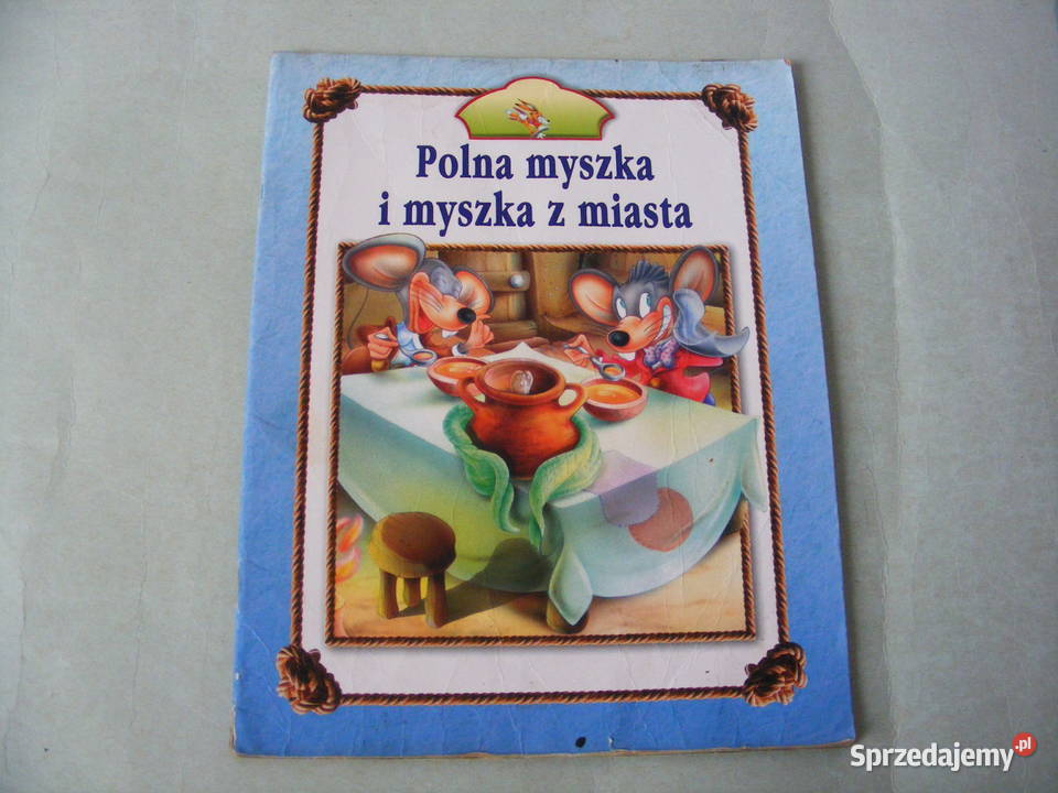 Pastuszek i wilk Lew i myszka Lis i winogrona Rok wydania 1997 Książki dla dzieci Oborniki Śląskie