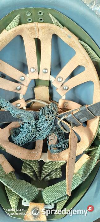 Hełm z czasów PRL Piotrowice Małe