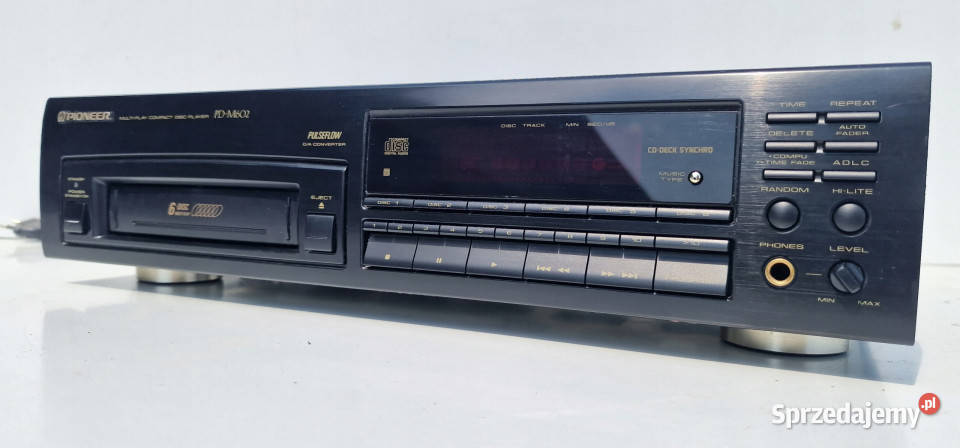 Pioneer PD M 602 PDM602 zmieniarka cd player Odtwarzacze CD i MD Międzychód