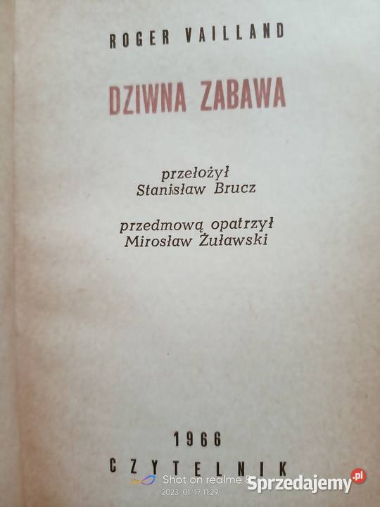 Dziwna zabawa Czytelnik książki Warszawa