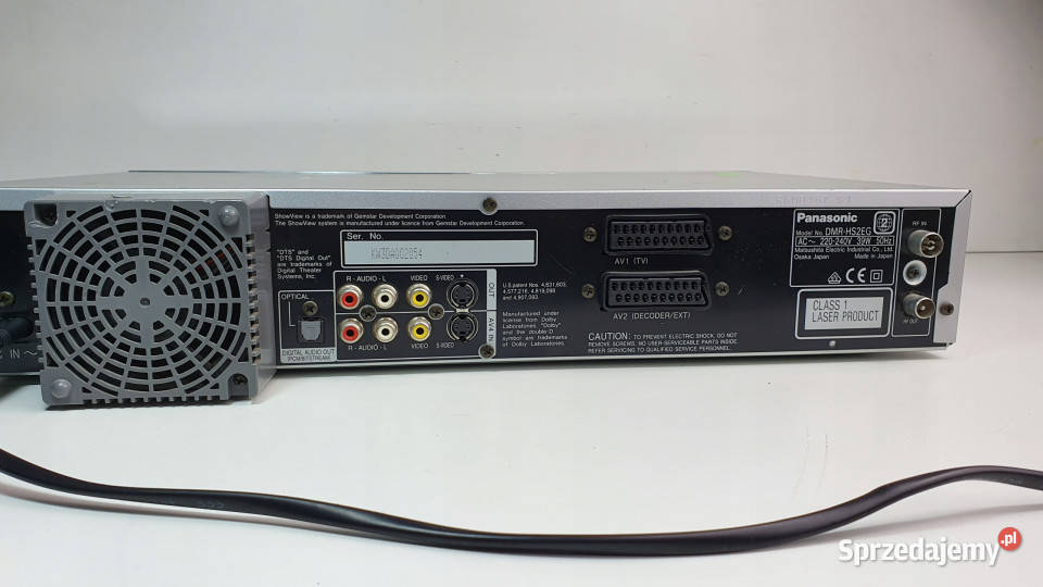 Panasonic DVD recorder nagrywarka DRM HS2 Międzychód
