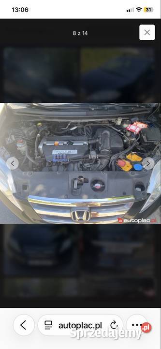 Honda FRV 20 VTEC Instalacja gazowa 6 osobowa czujnik parkowania świętokrzyskie Kielce sprzedam