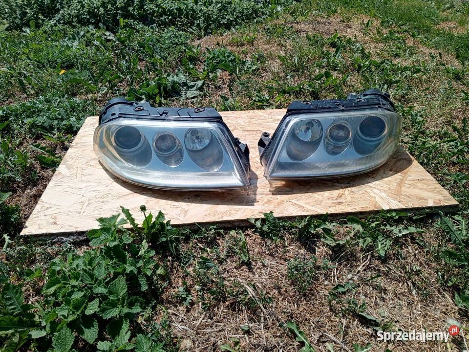 Lampy przednie Xenon Hella Passat B5 kujawsko-pomorskie Chełmża