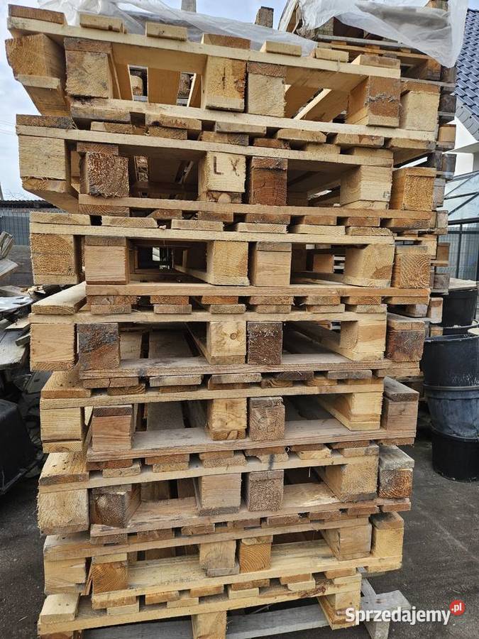 Palety 120x80 jasne nie euro epal Białe Błota