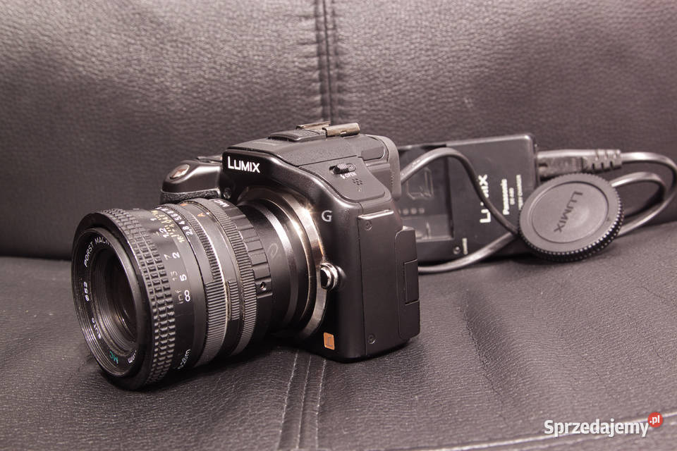 Panasonic G5 obiektywy manualne zestaw Aparaty