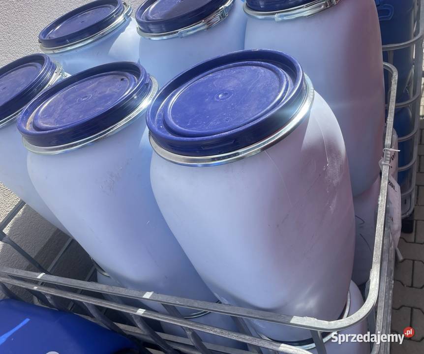 Beczka 70L plastikowa używana umyta czyta z Walichnowy
