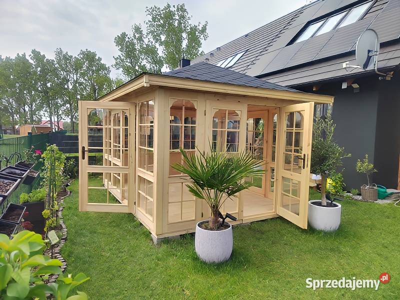 Altana 32 altanka 4x4 oszklona drzwi sprzedam