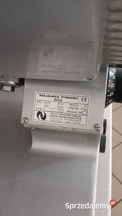 Krajalnica MAGA 612 p śląskie Czechowice-Dziedzice