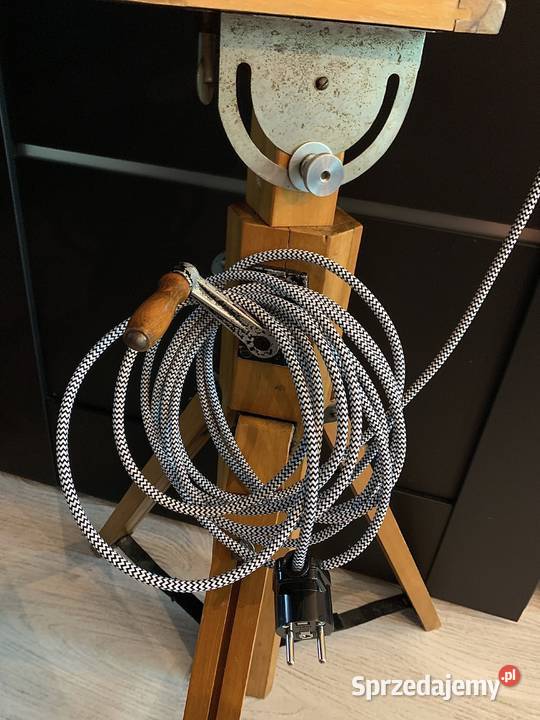 Lampa podłogowa PRL lata 5060 teatralna filmowa Lampy podłogowe wielkopolskie Poznań