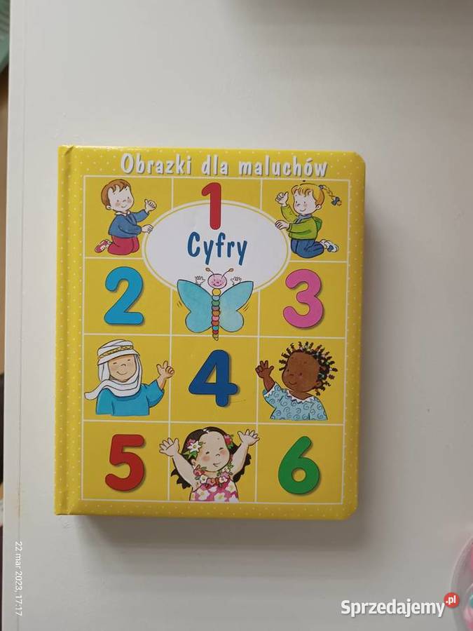 Książeczka dzieci Obrazki maluchów Cyfry Szczecin