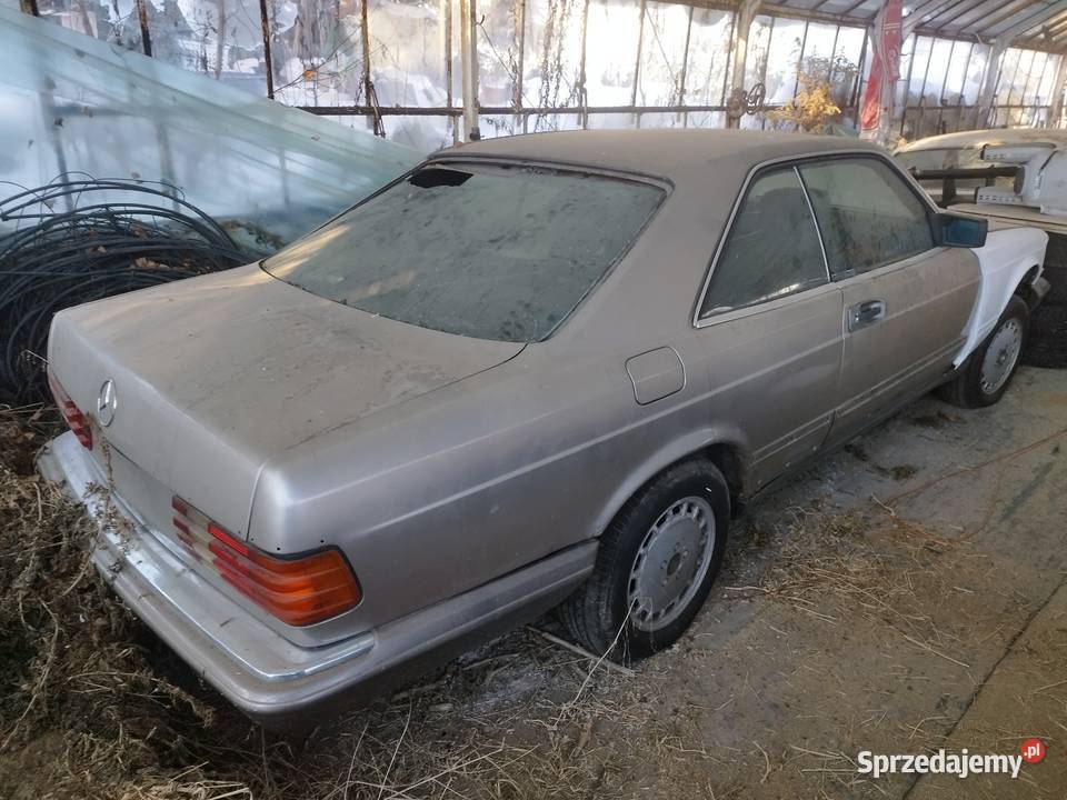 Mercedes SEC560 Sklasa coupe C126 projekt Lublin