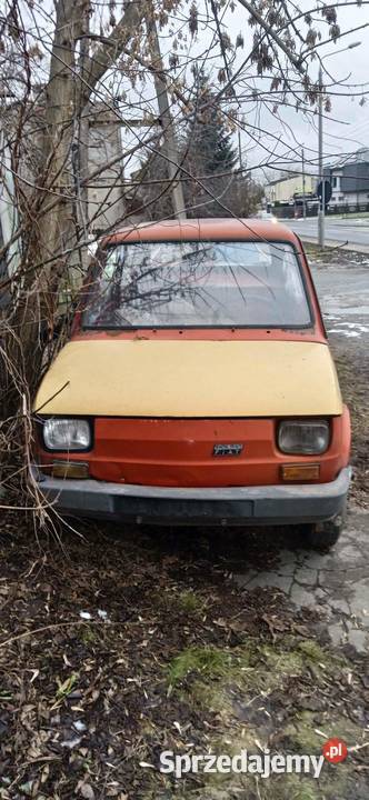 Fiat 126 FL zarejestrowany garażowany łódzkie Łódź