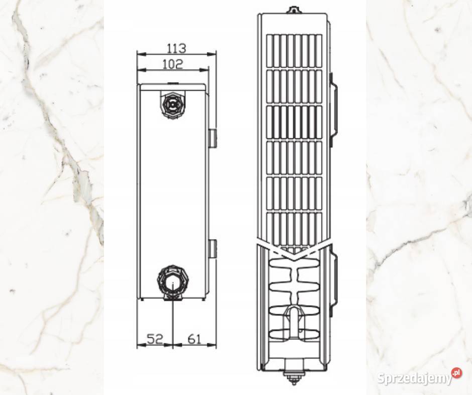 Grzejnik płytowy Sterlad Planar Style 22 dolny kujawsko-pomorskie