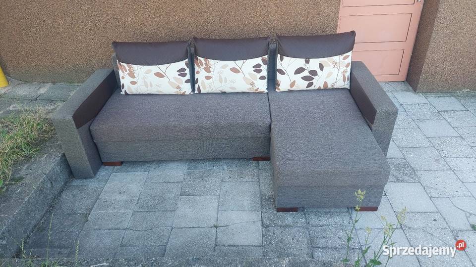 Narożnik z funkcją spania Poznań sprzedam