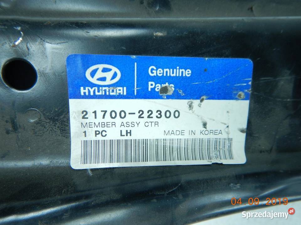 POPRZECZKA PODWOZIA PRZÓD HYUNDAI ACCENT 94 ASO Części samochodowe lubelskie