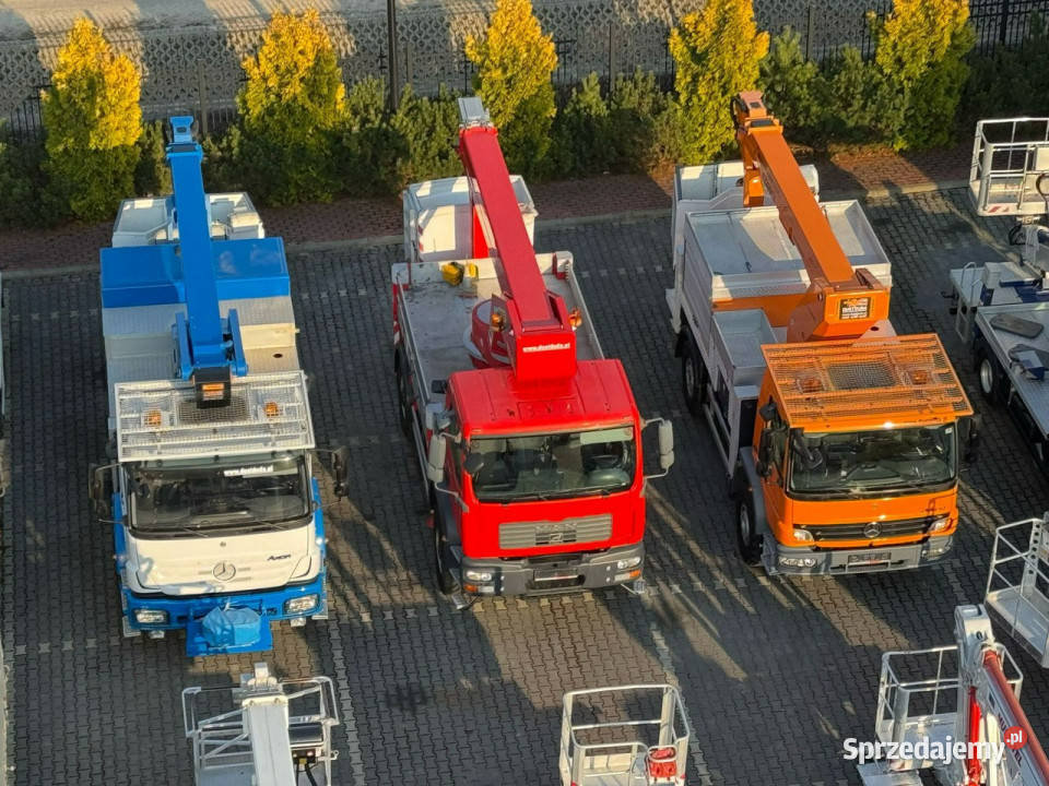 Iveco Daily 55S17W 4x4 Zwyżka 19m Versalift Lat świętokrzyskie Widełki