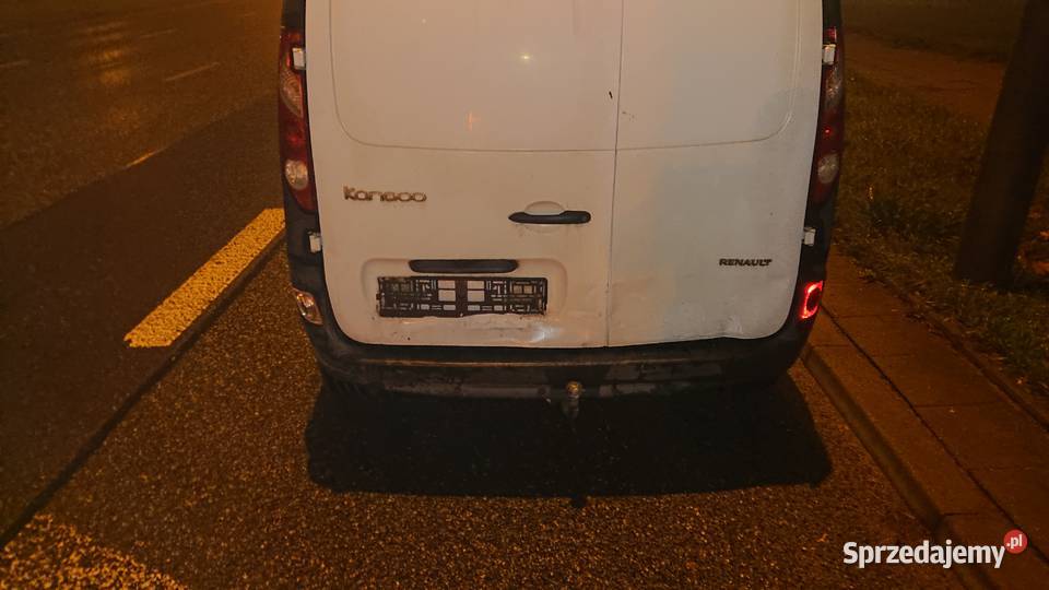 Renault kangoo uszkodzony w tyl 1600cm3 łódzkie Łódź