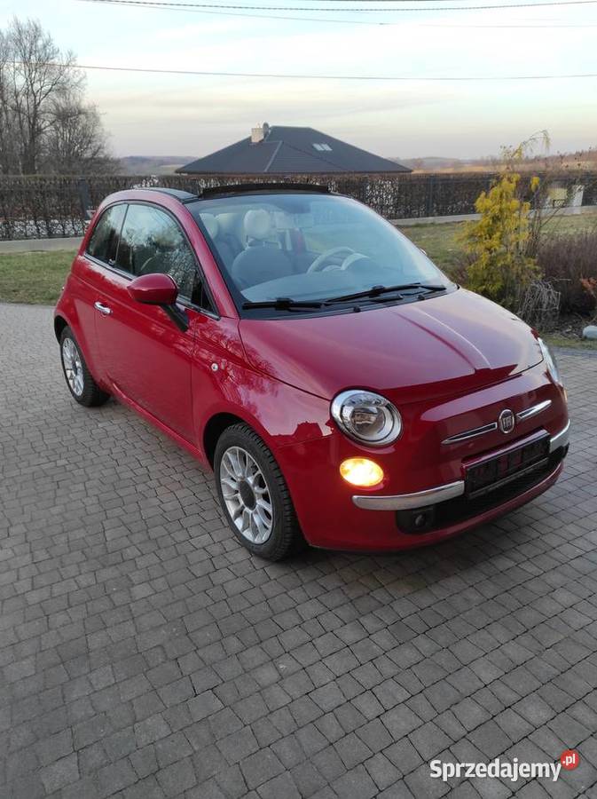Sprzedam fiata 500C bezwypadkowy niski przebieg Tuchów