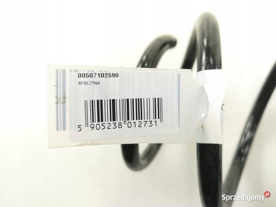 SPRĘŻYNA ZAWIESZENIA PRZÓD FIAT 500 2007 NOWA