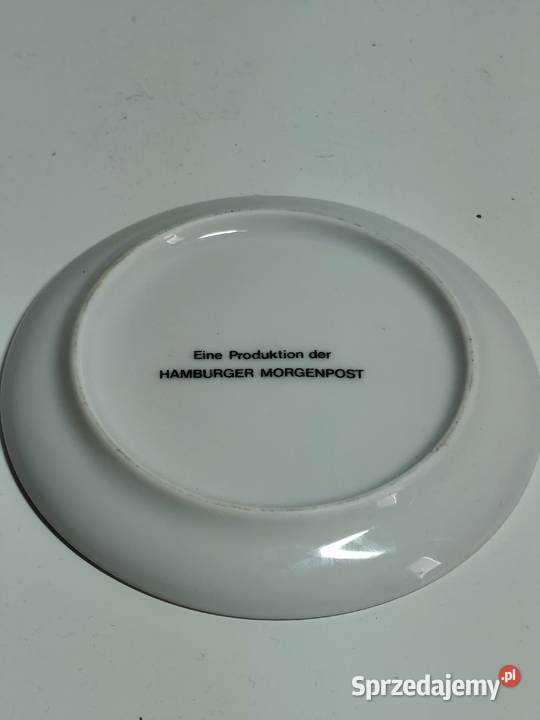 Stary talerzyk kolekcjonerski HAMBURG Hummel Poddębice sprzedam