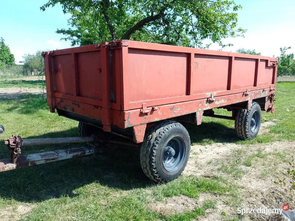 Przyczepa rolnicza rozrzutnik obornika dolnośląskie Bolesławiec