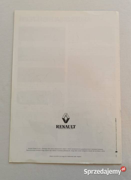 Katalog Akcesoria Renault Megane Kombi Pozostałe Puławy sprzedam