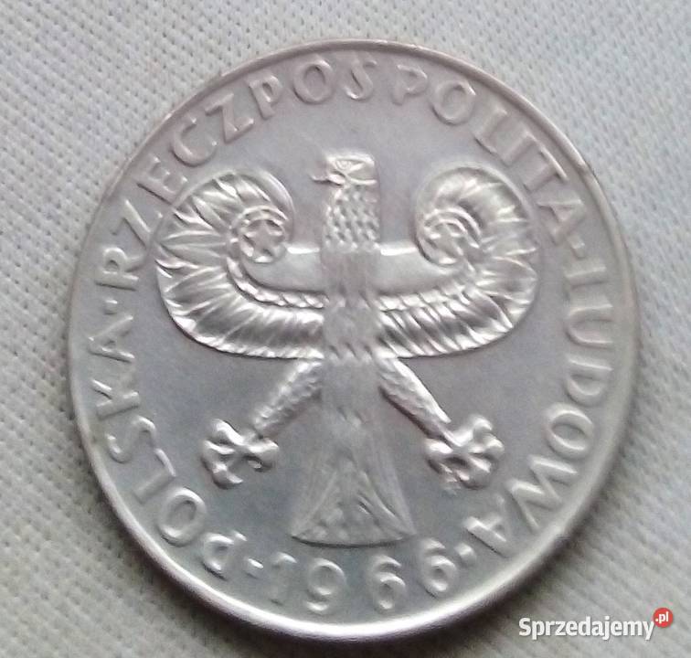 POLSKA10 1966 rCuNi MMAŁA KOLUMNA ZYGMUNTA Legionowo sprzedam