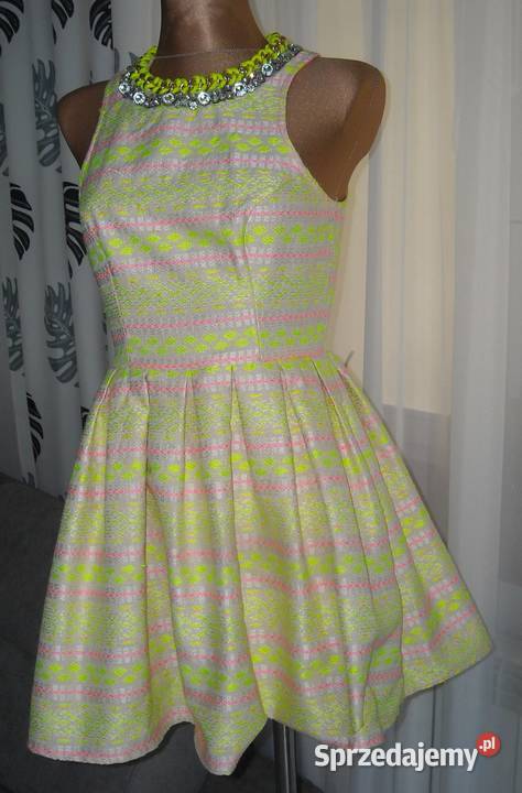 kolorowa sukienka lashes 6 xs lubelskie Lubartów