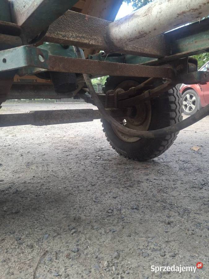 Przyczepa wywrotka 3stronny kipper hydrauliczny Krosno Odrzańskie